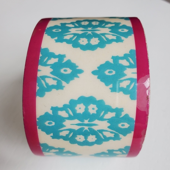 Moroccan Style Enamel Cuff Bracelet - Picture 11 of 11